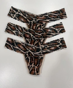 NEW Hanky Panky  Assorted  3-Pack Lace Low Rise Thongs  One Size - Picture 1 of 4
