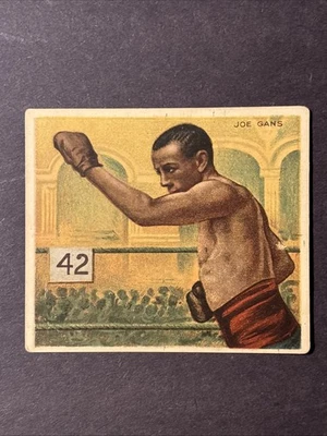 1910 T-218 Joe Gans Champion Prize Fighter Hassan Cigarettes  - Image 1 of 4