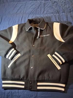 Гражданский режим Letterman куртка роза из бетона размер XL новый с ярлыками - Изображение 1 из 4