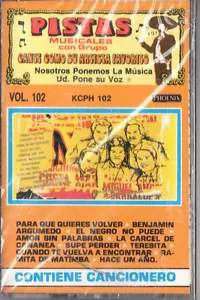 PISTAS MUSICALES CANTE COMO SU ARTISTA FAVORITO NEW-SEALED CASSETTE - Imagen 1 de 2