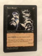 MTG Dark Ritual Tempest Regular Common