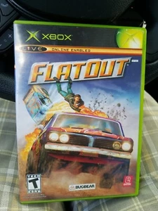 FlatOut Xbox Game Complete FREE Same Day Shipping - Picture 1 of 3
