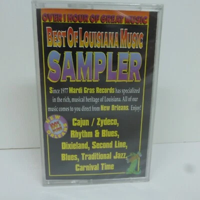 Best of Louisiana Music Sampler Cassette New Sealed - Image 1 of 4