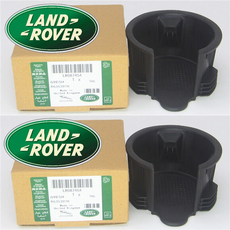 2 PIEZAS Nuevo portavasos delantero inserto para Land Range Rover Sport LR2 LR3 RANGE ROVER Foto 1 de 4