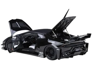 Lamborghini Huracan GT "LB-Silhouette Works" Black 1/18 Model Car by Autoart - Picture 1 of 4