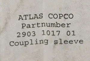 Atlas Copco, 2903-1017-01, Coupling Sleeve - Picture 1 of 5