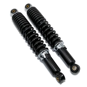 Shock Absorber Set Maxtuned Universal Moped 320mm Black - Picture 1 of 4