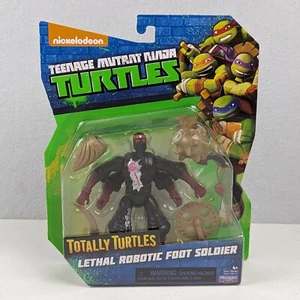 TMNT Teenage Mutant Ninja Totally Turtles Lethal Robotic Foot Soldier Figure NEW - Picture 1 of 5