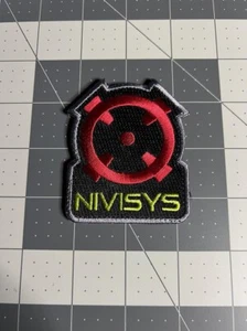 NIVISYS RED/WHITE/BLACK SHOT SHOW MORALE PATCH - Picture 1 of 1