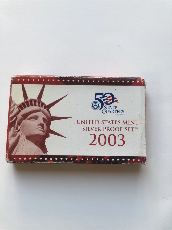 United States Mint Silver Proof Set 2003 State Quarters - Image 1 of 3