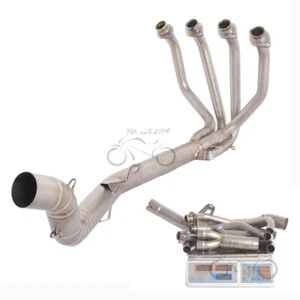 For CF-Moto 500SR Voom 2024 2025 Titanium System Exhaust Front Header Pipe 51MM - Foto 1 di 7