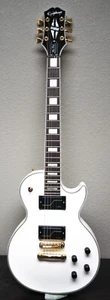 Epiphone Matt Heafy Les Paul MKH Origins Custom Electric Guitar - Bone White - Picture 1 of 8
