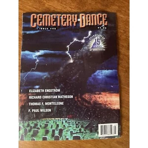 Cemetery Dance #45 Horror Magazine 2003 15 Year Anniversary Rare Matheson Wilson - Picture 1 of 14
