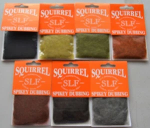 Squirrel Spikey Dubbing - Picture 1 of 9