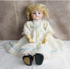Simon Halbig Bisque Doll sleep eye fluffy hair Antique About Height 20.5 inch