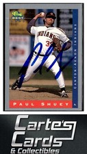 Paul Shuey 1993 Classic Best #1  Canton-Akron Indians TTM/IP Signed Autographed