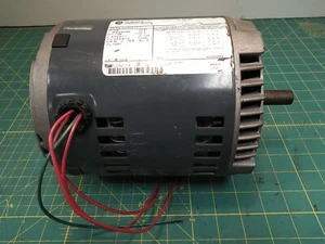GE 1/2 HP 1725 RPM Electric Motor 208-230/460VAC 3PH Fr 56c - Picture 1 of 4