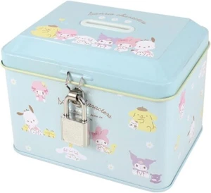 Sanrio Piggy Bank, Lockable Can Bank, Sanrio All Characters, SR-5542860DM - Picture 1 of 3