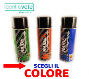 RAIDEX 400 ml ⇢ Spray per la marcatura di OVINI SUINI CAPRINI → Diversi Colori 