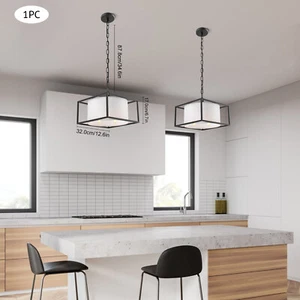 Modern Ceiling Light Industrial Hanging Lamp Living Room Chandelier Home Decor - Picture 1 of 23
