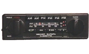 Becker Europa Cassette w Bluetooth streaming mercedes 123 chassis - Picture 1 of 3