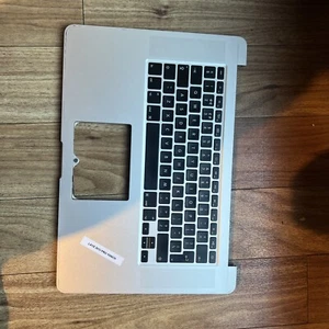 Apple MacBook Pro 15" A1398 2013 2014 Top Case Palmrest UK Layout Keyboard - Picture 1 of 15