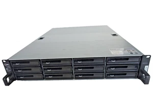 Synology 19" NAS RS3614xs+, 24 GB , 12 x 3,5", 2 x 300 GB SSD, 2 x PSU, 2x10GBit - Bild 1 von 3