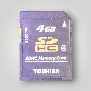 Toshiba 4GB SD Memory Card - Photo 1 sur 1