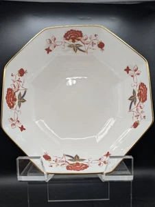 Serving Bowl Royal Crown Derby Bali Salad Vegetable 8.25" Octagonal Bone China - Picture 1 of 8