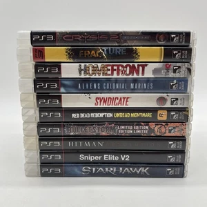 Lot of 10 Sony Playstation 3 PS3 Games - Various Condition - Untested - Picture 1 of 7