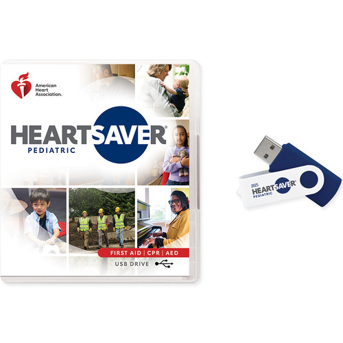 2025 AHA Heartsaver® Pediatric First Aid CPR AED Course Videos on USB ...