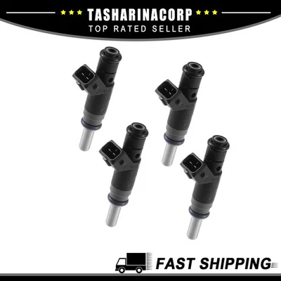 Inyector de combustible para coche BMW 116i 118i 120i E87 2003-2011 7506158 13537506158 4 piezas Foto 1 de 4