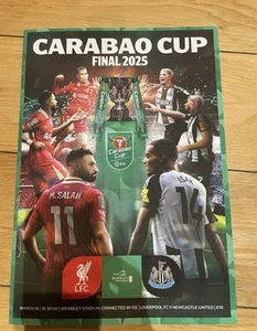 HISTORIC CARABAO CUP FINAL PROGRAM β NEWCASTLE UNITED CHAMPIONS - Picture 1 of 3