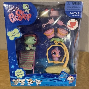 Littlest Pet Shop Set #922 #923 schickste Schildkröte und Kakadu - Bild 1 von 5