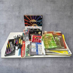 HUGE LOT-Prismacolor/Staedtler/Mozart/Derwent Colored Pencils/Art Markers Untest - Picture 1 of 15