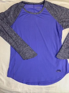 The North Face Long Sleeve Purple Tee Women’s Large - Picture 1 of 9