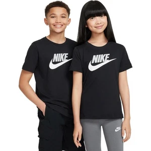 Nike Futura Unisex T-Shirt - Black - Picture 1 of 4