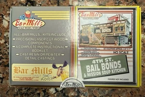 Bar Mills Scale Model Works 132 HO Scale 4th St. Kaution Bonds & Küchenhandwerker - Bild 1 von 3