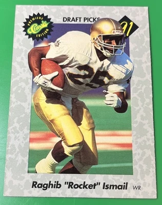 1991 Classic Four Sport Rocket Ismail #1 Raghib “Rocket” Ismail - Image 1 of 2