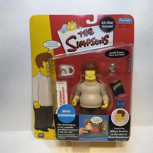 The Simpsons World Of Springfield Interactive Figure BRAD GOODMAN SEALED Rare - Picture 1 of 2