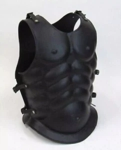 Leather Cuirass Roman Muscles Cuirass leather armor cosplay reenactment armor - Picture 1 of 3