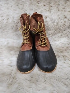 Clarks Steel Shank Duck Men's Boots Crewson Style Waterproof Shoes Size 10M - Picture 1 of 6