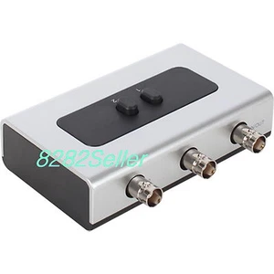 BNC Manual Switch BOX Composite Audio,video CCTV Camera Selector Coaxial NM-BS21 - Picture 1 of 5