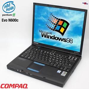 Compaq Evo N600C Notebook Pentium III 3 Laptop Windows 98 Parallel Port