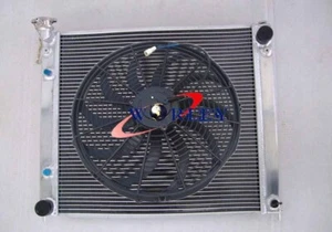 Aluminum Radiator &Fan for Nissan Fairlady 300ZX Z32 TWIN TURBO TT 1990-1999 AT - Bild 1 von 6