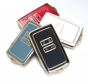 Key Cover For DACIA LOGAN STEPWAY JOGGER Remote Keyless Key Case 4 BUTTON 12 - Picture 1 of 10