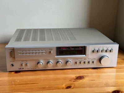 Akai AA-R21L receiver vintage retro hi-fi audio amplifier FM MW - Bild 1 von 4