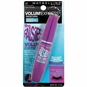 Maybelline Volum Express Wtrpf 3 piezas muy negro 0,25 OZ Foto 1 de 1