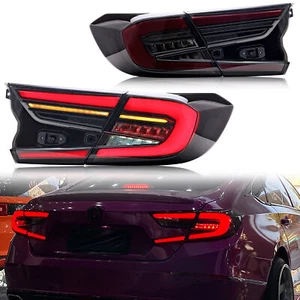 Luces traseras LED para Honda Accord 10a generación 2018-2023 secuenciales fabricante de equipos originales + lámparas traseras - Imagen 1 de 5