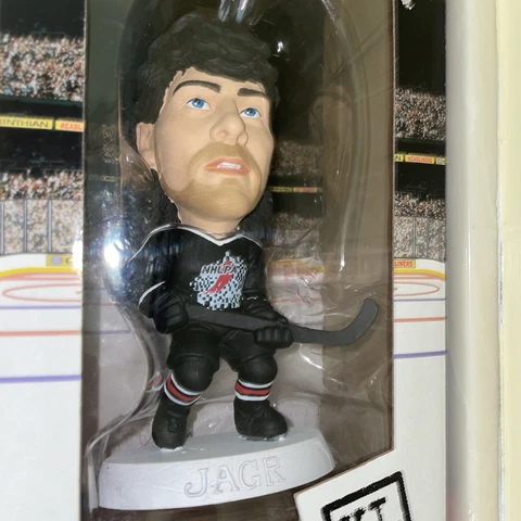 JAGR Headliners XL Oversized 1998 Hockey Player Limited Edition NHLPA W/ COA NIB Cover